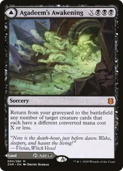 Agadeem's Awakening // Agadeem, the Undercrypt (ZNR-090) - Zendikar Rising - Image 1