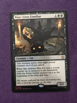 1 x Nine-Lives Familiar - Foil - Foundations - NM-Mint - MTG - Image 1
