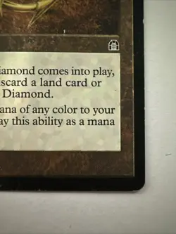 MTG Mox Diamond, Heavy Play, English Stronghold - Image 3