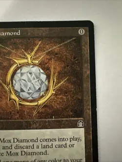 MTG Mox Diamond, Heavy Play, English Stronghold - Image 4