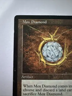 MTG Mox Diamond, Heavy Play, English Stronghold - Image 5