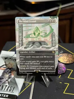 MTG Final Fantasy English The Wind Crystal Borderless 0330 Non-Foil - Image 1