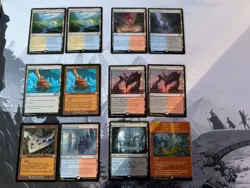 MTG Lands Lot Fetch Lands Modern Horizons Shock Land LP Condition* (See Photos) - Image 1