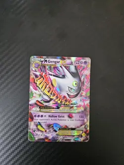 2016 Pokemon XY Promos M Gengar EX XY166 - Image 1
