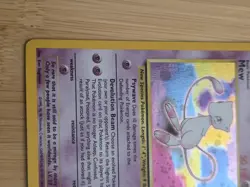 Pokemon Card: Mew HOLO Black Star Promo 9 (LP) WOTC Vintage - Image 5
