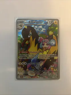 Pokemon TCG Iono's Kilowattrel Card Journey Together IR 163/159 - Image 2