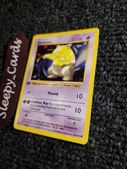 Pokemon Drowzee 1st Edition Base Set 49/102 Shadowless - Image 2