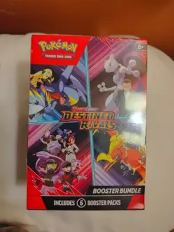Pokemon Scarlet & Violet Destined Rivals Booster Bundle Box Sealed - Image 1