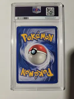 1999 POKEMON BASE SET UNLIMITED #7 HITMONCHAN-HOLO PSA 6 - Image 2