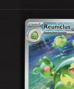 Reuniclus 171/162 Temporal Forces Full Art Ultra Rare Holo Pokemon Card NM - Image 3