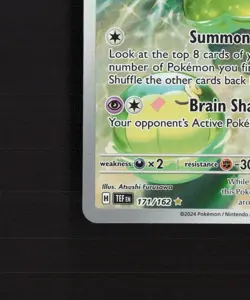 Reuniclus 171/162 Temporal Forces Full Art Ultra Rare Holo Pokemon Card NM - Image 5