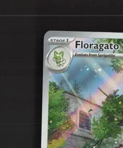Floragato 197/193 Paldea Evolved Full Art Ultra Rare Holo Pokemon Card LP+ - Image 3