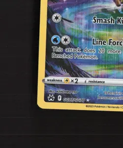 Keldeo GG07/GG70 Crown Zenith Full Art Ultra Rare Holo Pokemon Card NM - Image 5
