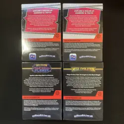 Pokemon Booster Bundle Lot White Flare, Mega Evolution, Phantasmal Flames Sealed - Image 2