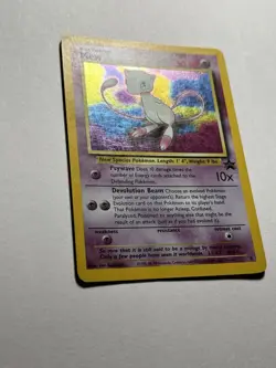Mew Holo Black Star Promo #9 Pokemon TCG Vintage WOTC - Image 3