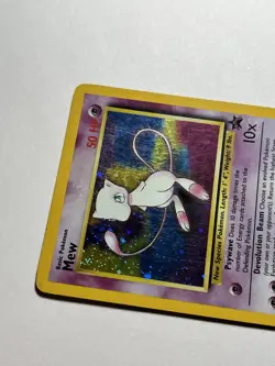 Mew Holo Black Star Promo #9 Pokemon TCG Vintage WOTC - Image 5