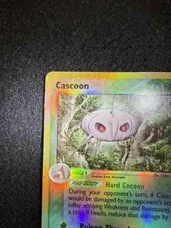Pokemon Cascoon Reverse Holo 26/109 from Ruby and Sapphire in LP- condition! - Image 3