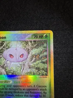 Pokemon Cascoon Reverse Holo 26/109 from Ruby and Sapphire in LP- condition! - Image 4