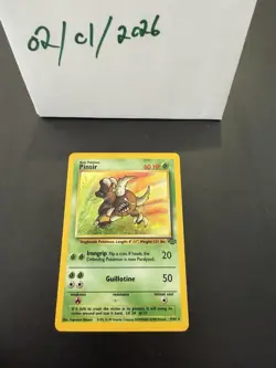 Pokemon TCG Pinsir Jungle 9/64 Holo Unlimited Holo Rare - Image 1
