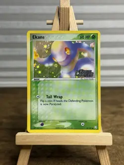 Ekans - 55/109 - Pokemon Ex Team Rocket Returns Stamped Reverse Holo Rare MP/LP - Image 1