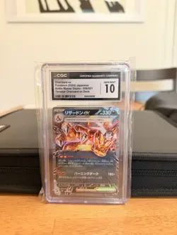 2024 Pokemon Charizard CGC 10 - Ex JP Battle Master Terastal Deck #6 - Image 1