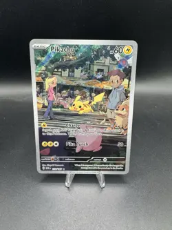 Pikachu 151 2023 Holo Rare Mint Pokemon TCG Scarlet & Violet 173/165 - Image 1