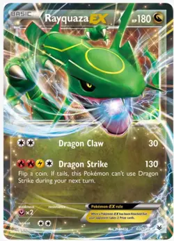 Rayquaza-EX - 60/108 - Ultra Rare NM Pokemon XY Roaring Skies - Image 1