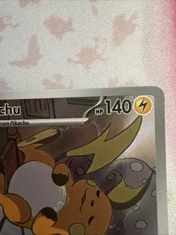 Pokemon TCG - Raichu - 211/193 Paldea Evolved - Illustration Rare Full Art Holo - Image 4
