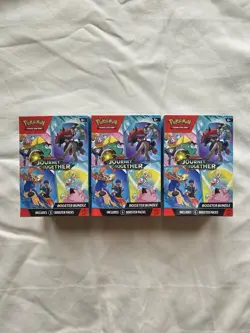 Booster Bundle Journey Together SV09 Pokemon TCG QUANTITY OF 3! - Image 1