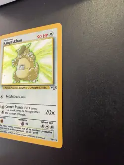Pokemon Kangaskhan Holo Rare #5/64 1999 Unlimited Jungle LP to NM Condition - Image 3