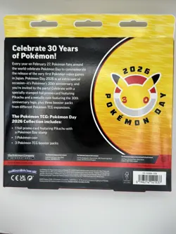 Pokemon TCG: Pokemon Day 2026 Collection Box - 30th Anniversary BRAND NEW! 💥💥 - Image 2