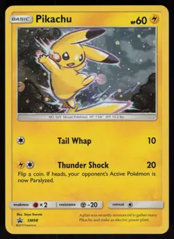 Pikachu SM98 Holo Promo SM Black Star Promos Pokemon - Image 1