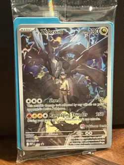 N's Zekrom #31 Promo Ascended Hero's ETB Pokemon Center Sealed - Image 1