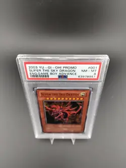 Slifer the Sky Dragon GBI-001 Game Boy International Promo PSA 8 - Image 3