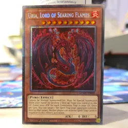 Uria, Lord of Searing Flames MZMU-EN000 Alt art Starlight Rare Yu-Gi-Oh! NM - Image 1