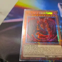 Uria, Lord of Searing Flames MZMU-EN000 Alt art Starlight Rare Yu-Gi-Oh! NM - Image 4