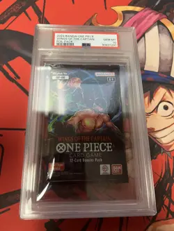 2024 Bandai, One Piece Wings Of The Captain Foil Pack PSA 10 Mint! - Image 1