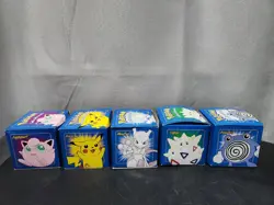 Pokemon 23k Burger King Gold Plated Trading Card Set Blue Box Lot Of 6 - Image 4