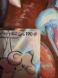 Lillie's Clefairy ex 195 Sv: Scarlet & Violet Promo Card Holo NM - Image 3