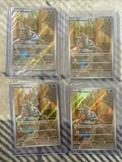 Pokemon TCG Mimikyu Scarlet & Violet Promo Lot Of 4 Sealed Cards - Image 1