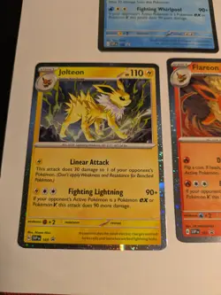 Prismatic Evolutions Poster Collections 3 Foil Promo Cards NM - Image 3