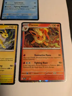 Prismatic Evolutions Poster Collections 3 Foil Promo Cards NM - Image 4