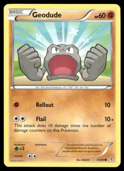 Pokemon Cards Geodude 43/83 Generations Common NM - Image 1
