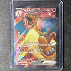 Pokemon Charizard ex Ultra Rare Holo Full Art Card 183/165 SV151 330 HP 60+ 330 - Image 1