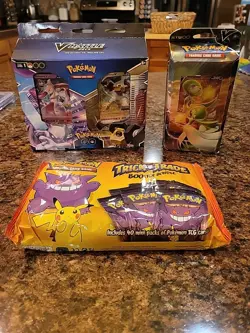 Pokemon Go Halloween Booster Pack Box card Lot (3) New sealed products - Image 1