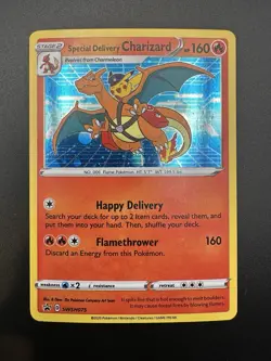 Special Delivery Charizard 📦🔥• SWSH075 SWSH: Sword & Shield Promo Cards Holo - Image 2