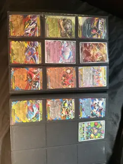Pokemon Card Collection Large Binder Multiple Cards and Singles - Image 1