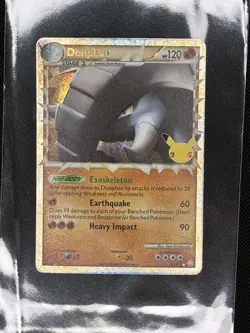 Pokemon TCG Card Donphan Prime 107/123 25th Anniversary Celebrations - NM - Image 1