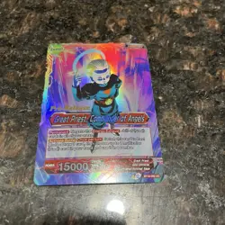 Great Priest Commander of Angels PRERELEASE Foil Dragon Ball Super Card Game NM - Image 4
