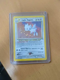Pokemon Neo Destiny Light Togetic 15/105 Holo Rare Holographic TCG Card - Image 1